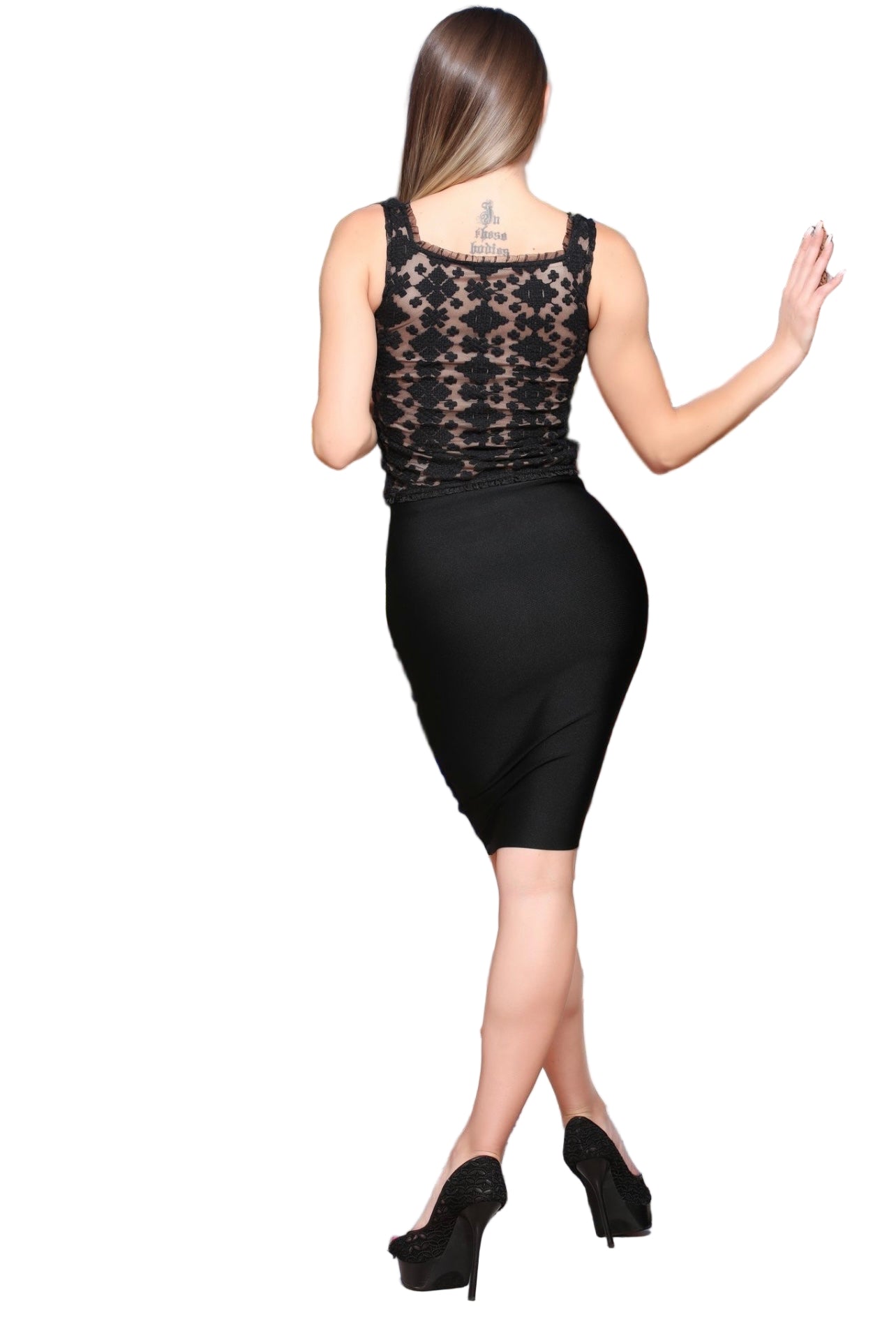 The Noir Enchantment Dress