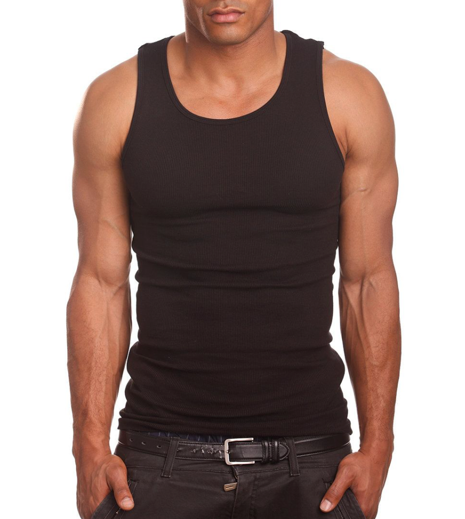 Pro 5 Men’s Basic Tank (Ribbed Cotton)
