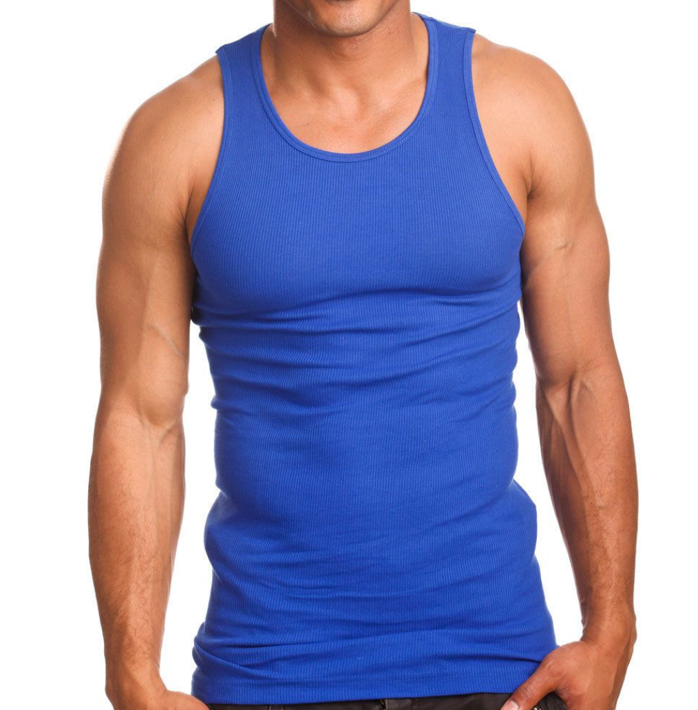 Pro 5 Men’s Basic Tank (Ribbed Cotton)