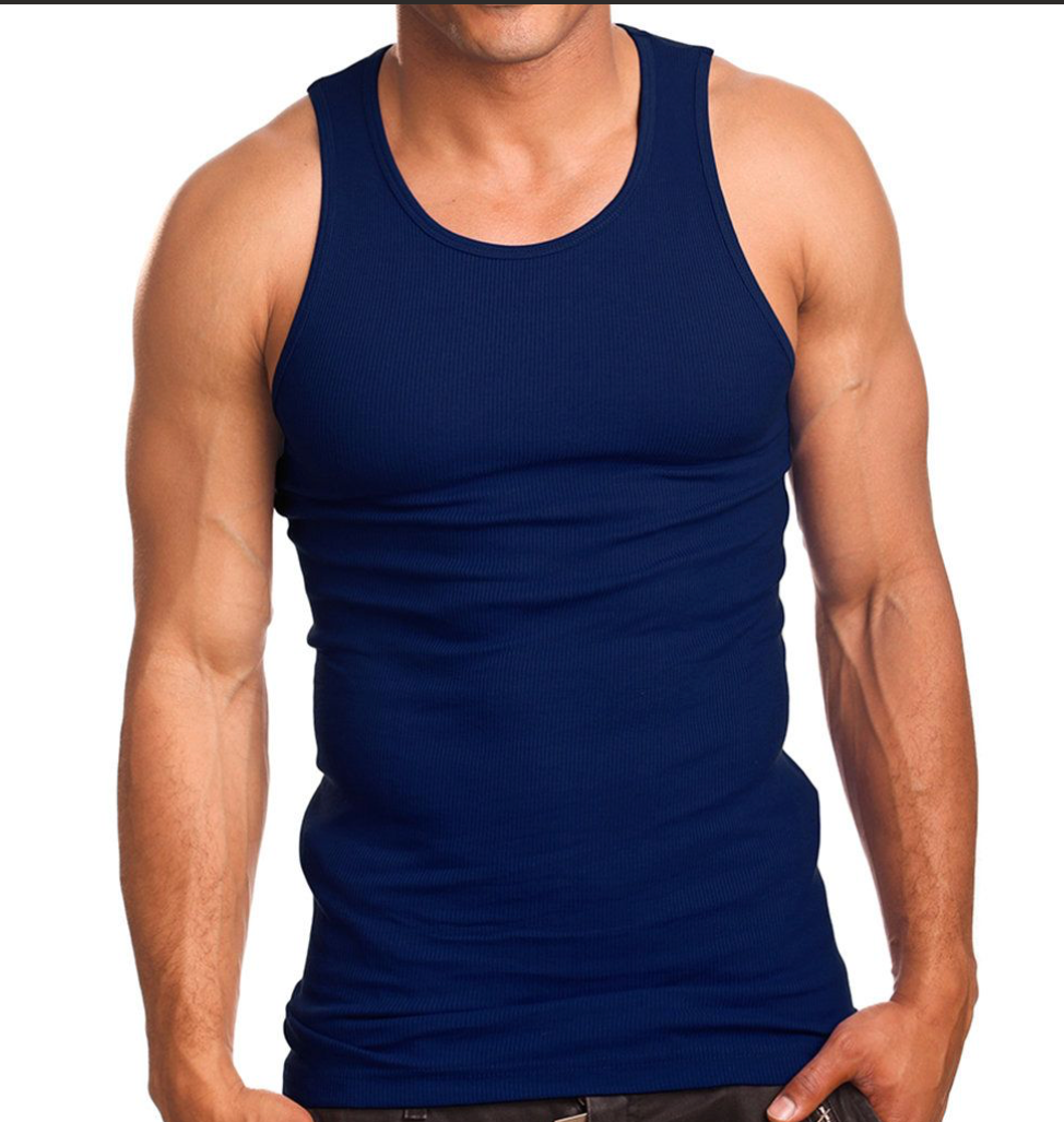 Pro 5 Men’s Basic Tank (Ribbed Cotton)