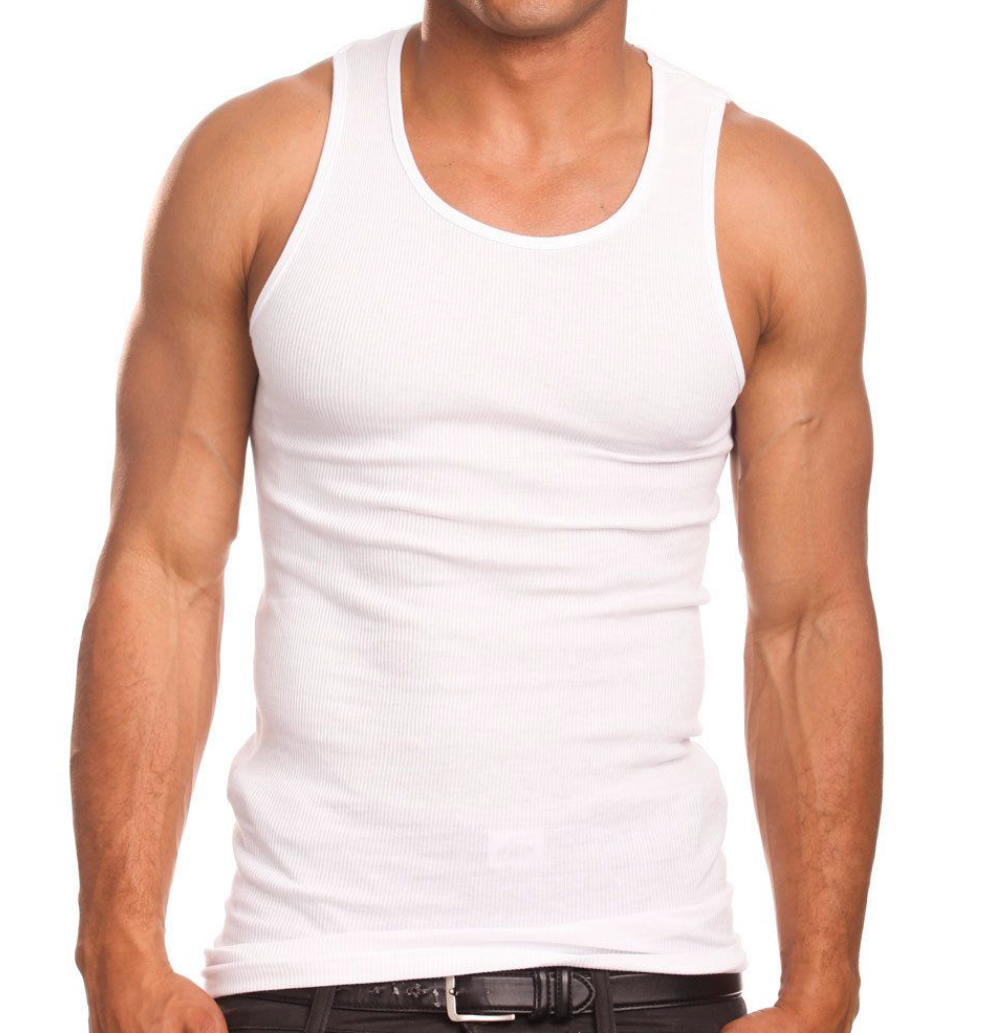 Pro 5 Men’s Basic Tank (Ribbed Cotton)
