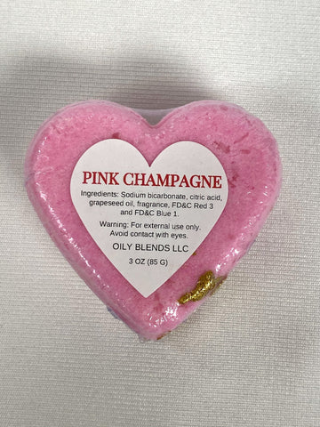 Pink Champagne Bath Bomb - Timeless Gala